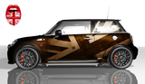 Mini Vollverklebung