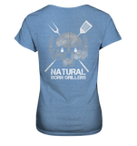 Natural Born Grillers Ladies Organic Shirt (meliert)