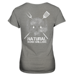 Natural Born Grillers Ladies Organic Shirt (meliert)