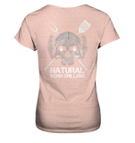 Natural Born Grillers Ladies Organic Shirt (meliert)