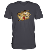 London Junkies Mini Driver Mens V-Neck Shirt