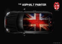 "The Asphalt Painter" Mini Design Folie Dach