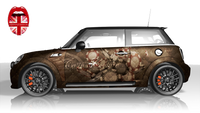 Mini Vollverklebung