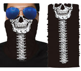 Schlauchschal Bandana 3D Motiv Maske  2er-Set je Motiv