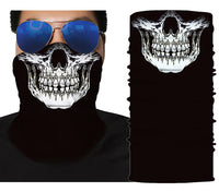 Schlauchschal Bandana 3D Motiv Maske  2er-Set je Motiv