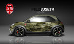 Field Buster Opel Adam Vollverklebung