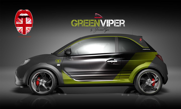 Opel Adam Vollverklebung Carwrapping