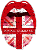 London Junkies Logo Sticker, Aufkleber, 3D Doming