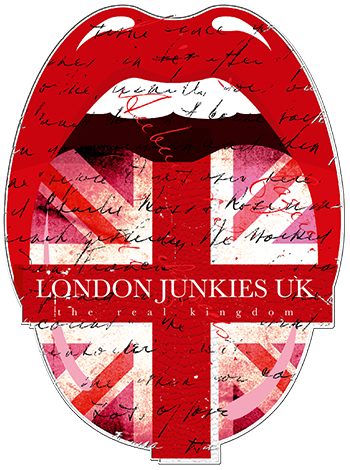 London Junkies Logo Sticker, Aufkleber, 3D Doming