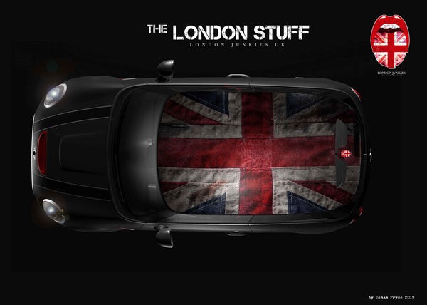 "The London Stuff" Mini Design Folie Dach