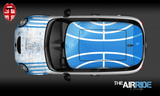 Mini Car Wrapping Design "The Air Ride"