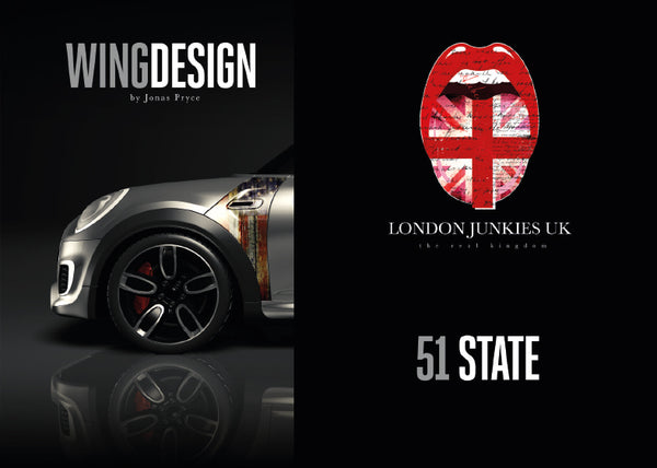 "51 State" Mini Design Folie Wing