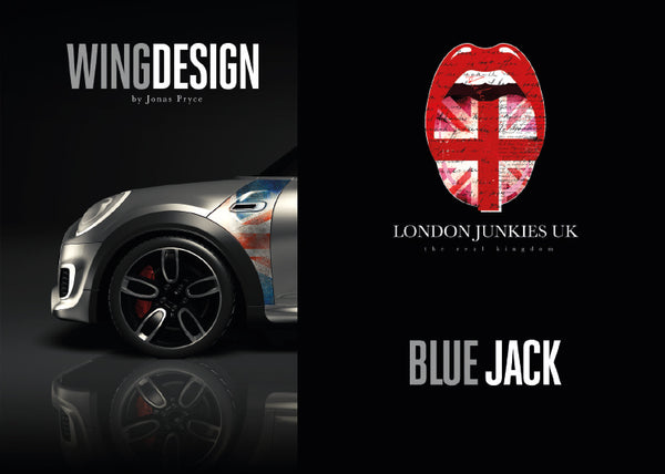 "Blue Jack" Mini Design Folie Wing