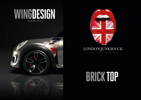"Brick Top" Mini Design Folie Wing