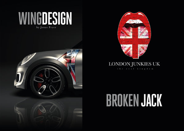 "Broken Jack" Mini Design Folie Wing