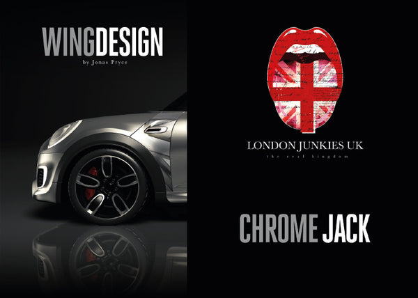 "Chrome Jack" Mini Design Folie Wing