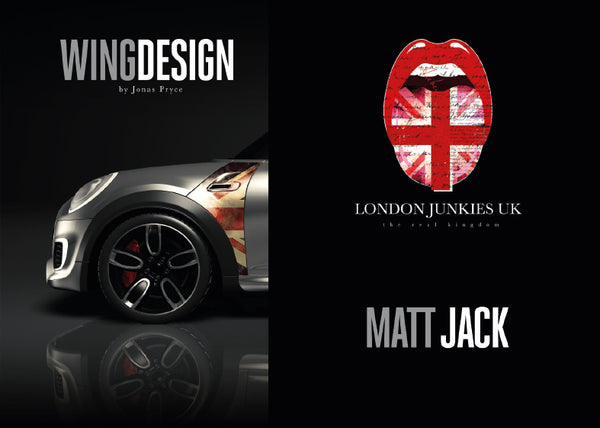 "Matt Jack" Mini Design Folie Wing