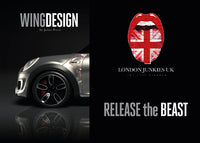 "Release the Beast" Mini Design Folie Wing