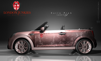 Mini Car Wrapping Design "Satin Pink"