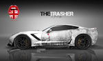 "The Trasher" Car Wrapping Design