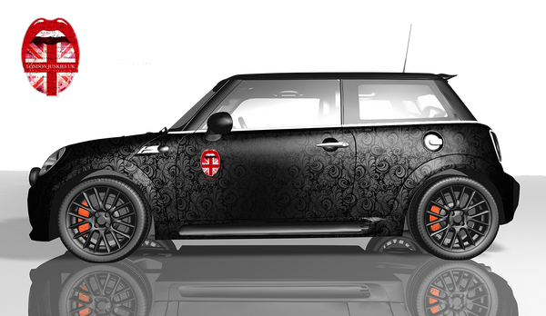 Mini Vollverklebung