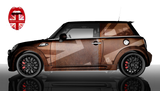 Mini Vollverklebung