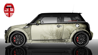 Mini Vollverklebung
