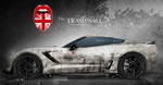 The Trash Wall Corvette Vollverklebung