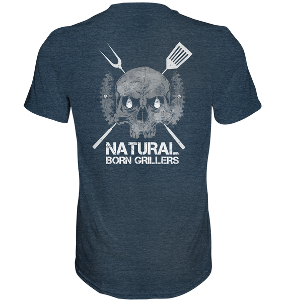 Natural Born Grillers Organic Shirt (meliert)