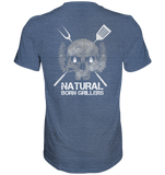 Natural Born Grillers Organic Shirt (meliert)
