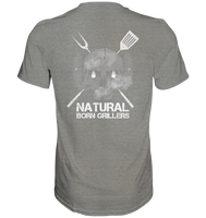 Natural Born Grillers Organic Shirt (meliert)