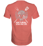 Natural Born Grillers Organic Shirt (meliert)