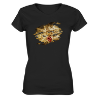 London Junkies Mini Driver Ladies V-Neck Shirt