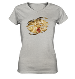 London Junkies Mini Driver Ladies V-Neck Shirt