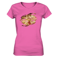 London Junkies Mini Driver Ladies V-Neck Shirt