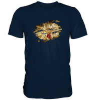 London Junkies Mini Driver Mens V-Neck Shirt