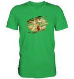 London Junkies Mini Driver Mens V-Neck Shirt