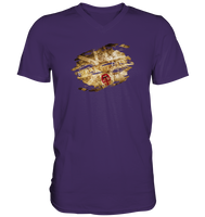 London Junkies Mini Driver Mens V-Neck Shirt