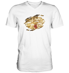 London Junkies Mini Driver Mens V-Neck Shirt